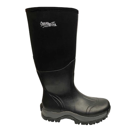 Sugar River Men's Sugar River Tall Rubber Boots, Plain Toe, Black, 12 920903M001GE120xxx